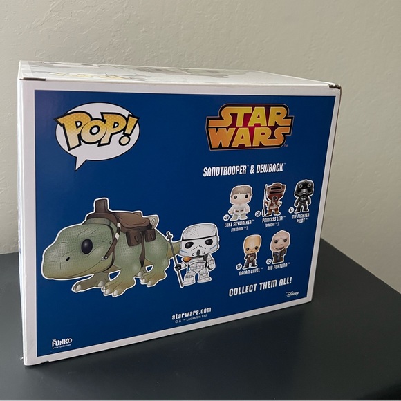 Funko Pop Star Wars Sandtrooper & Dewback - Picture 3 of 3